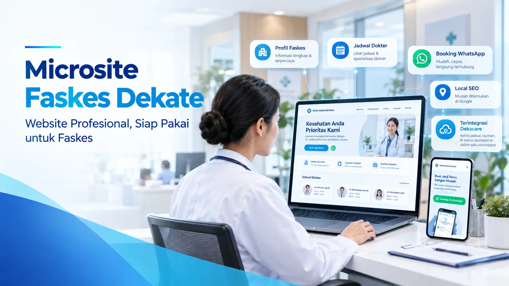 Memperkenalkan Microsite Faskes Dekate